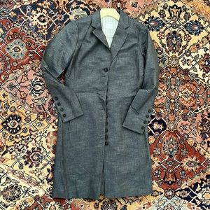 Womens Black Fleece by Thom Browne Coat/Dress like new condition